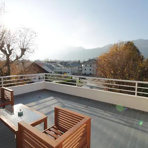 La Terrasse Du Grand-port, Joli T2 à 300m Du Lac Du Bourget , Aix-les-Bains France